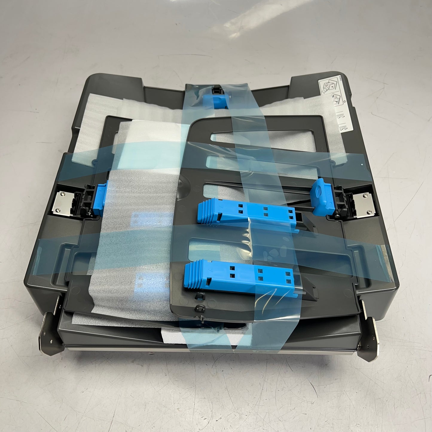 RISO Auto-control Stacking Tray Ii 1,000 Sheet Capacity  Black/Blue S-4853