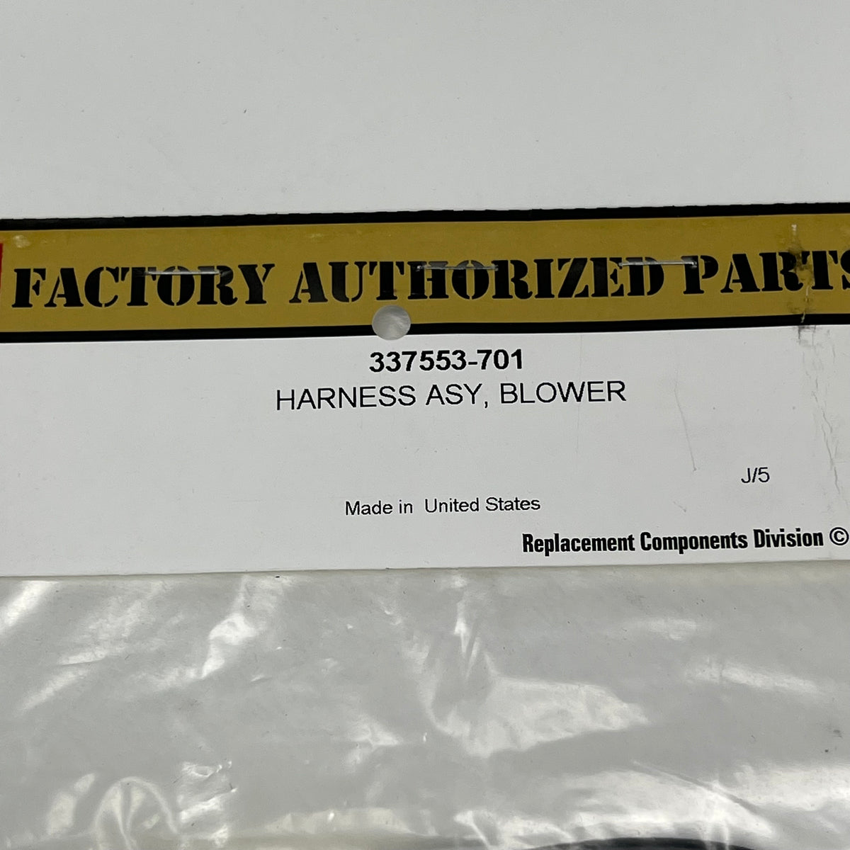 CARRIER Hvac Blower Motor Kit Commercial Grade 115V 6.7 A 1/2 HP RC6600108