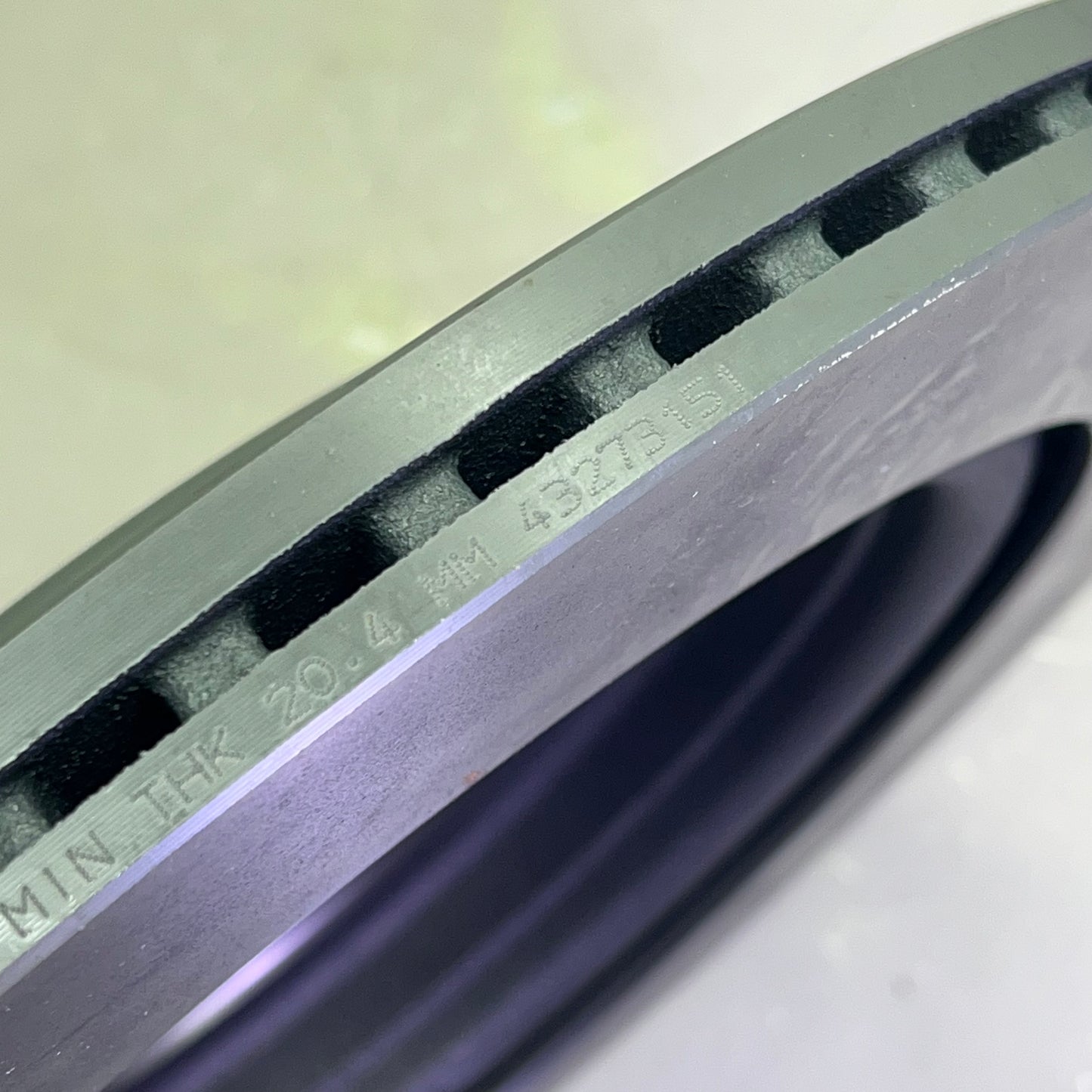 BPROAUTO Painted Brake Rotor Rear For 2019-2025 Ram 1500 Models 1BP00101AA