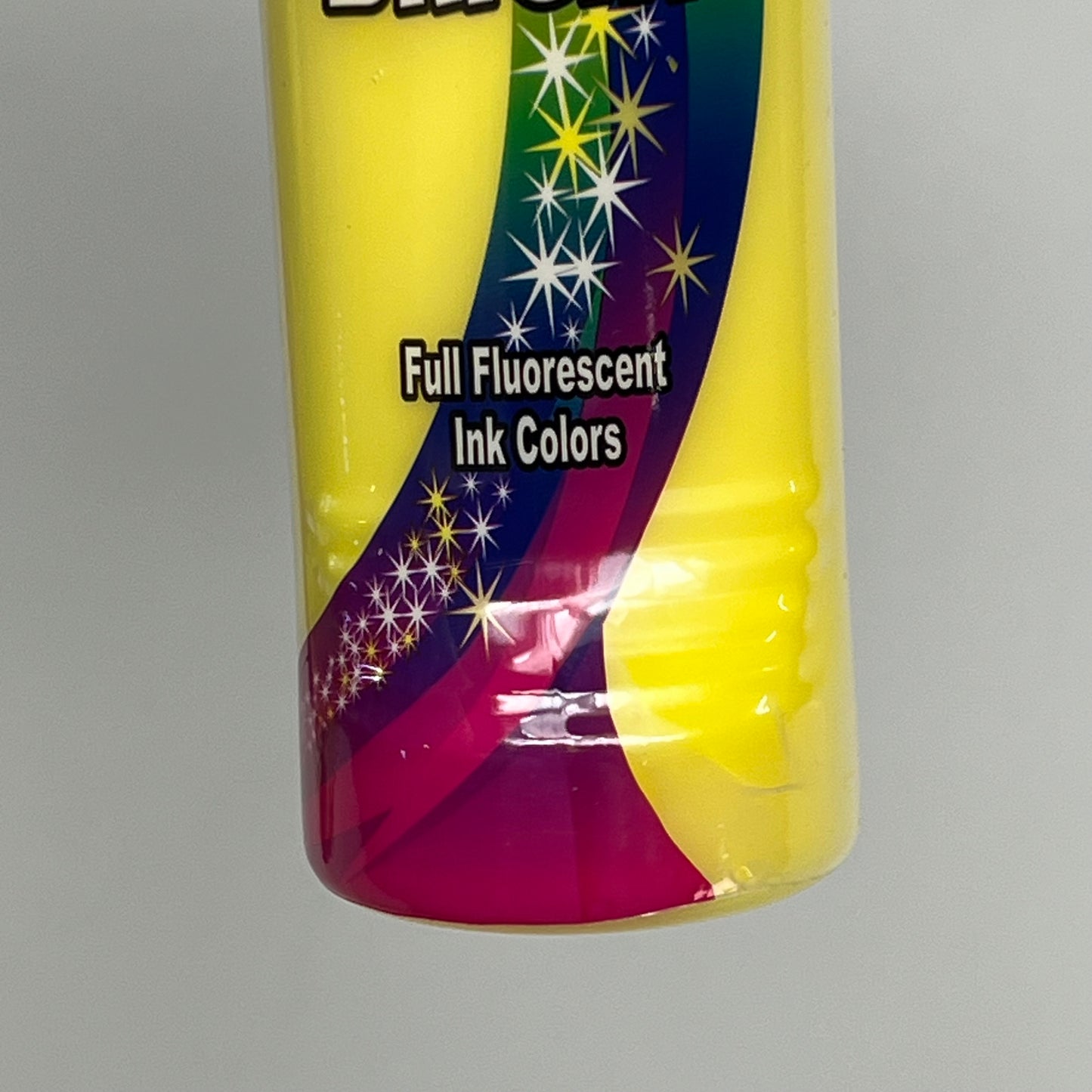 DAB O INK (12 PACK) Super Bright Full Fluorescent Bingo Ink Marker 4oz Yellow