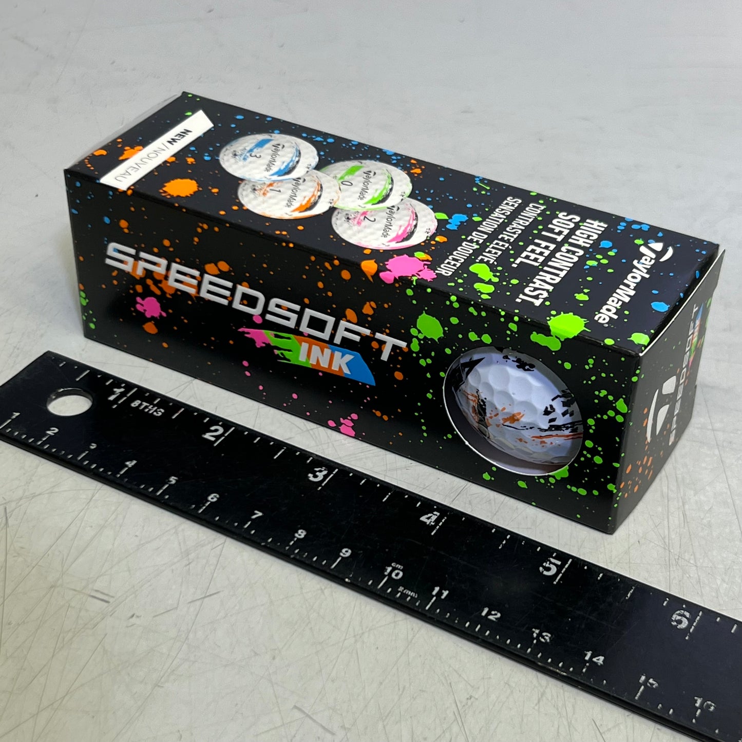 TAYLORMADE (12 PACK) Speed Soft INK Golf Balls