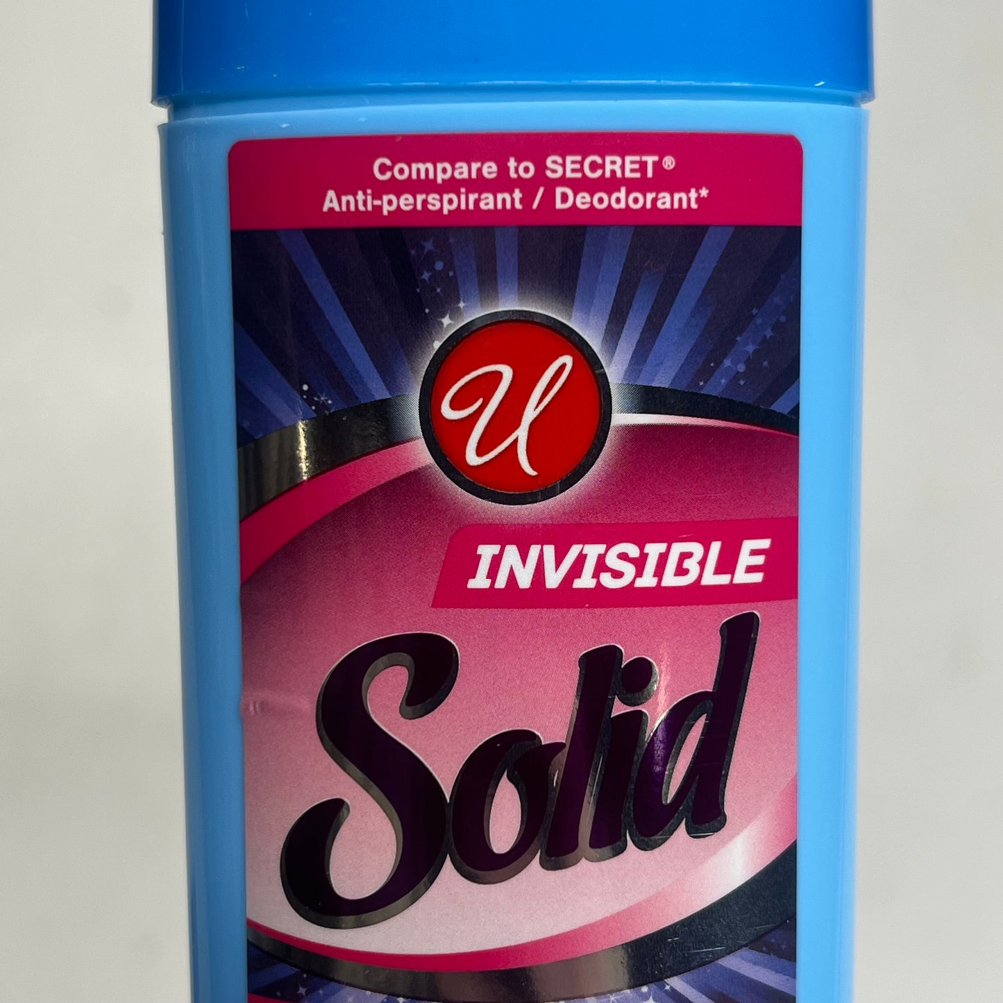ZA@ U (3 PACK) Invisible Solid Anti-perspirant & Deodorant Powder Fresh Scent 2.25oz