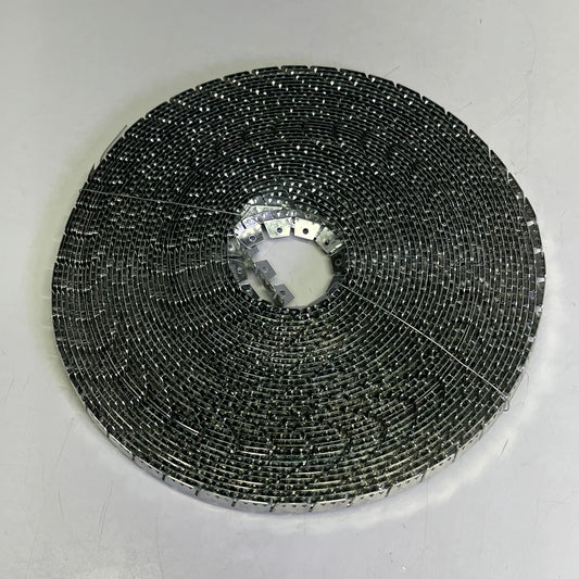 ZA@ Pli-Grip - Flex Trim Metal Tack Strip 65' Chrome TAC100M HVY