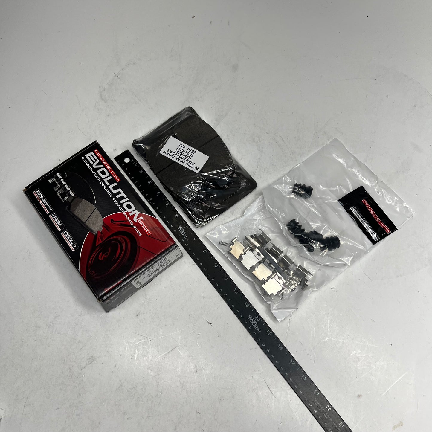 POWER STOP Evolution Sport Brake Pad Set for Acura & Honda Models Z23-1697