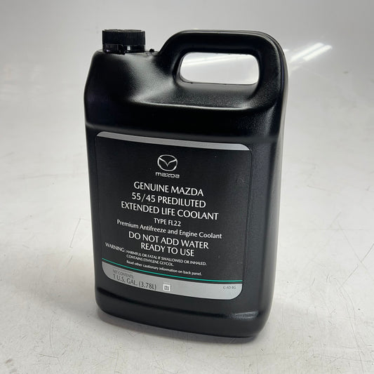 MAZDA Genuine Oem 55/45 Prediluted Coolant Type Fl22 1 gal 0000-77-508F-20