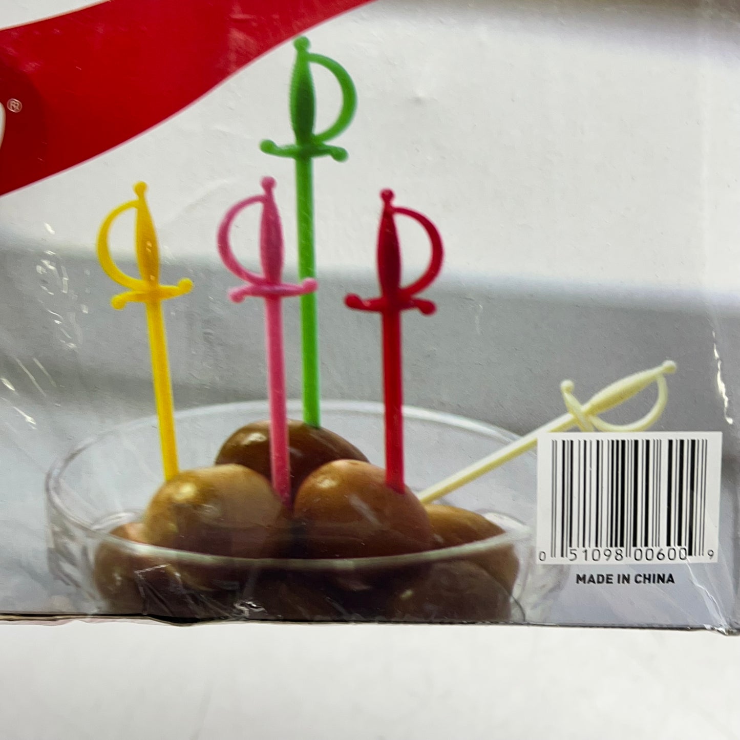 ZA@ DISCO (1000 PACK) Cocktail Sword Picks Multicolor SP (As-is)
