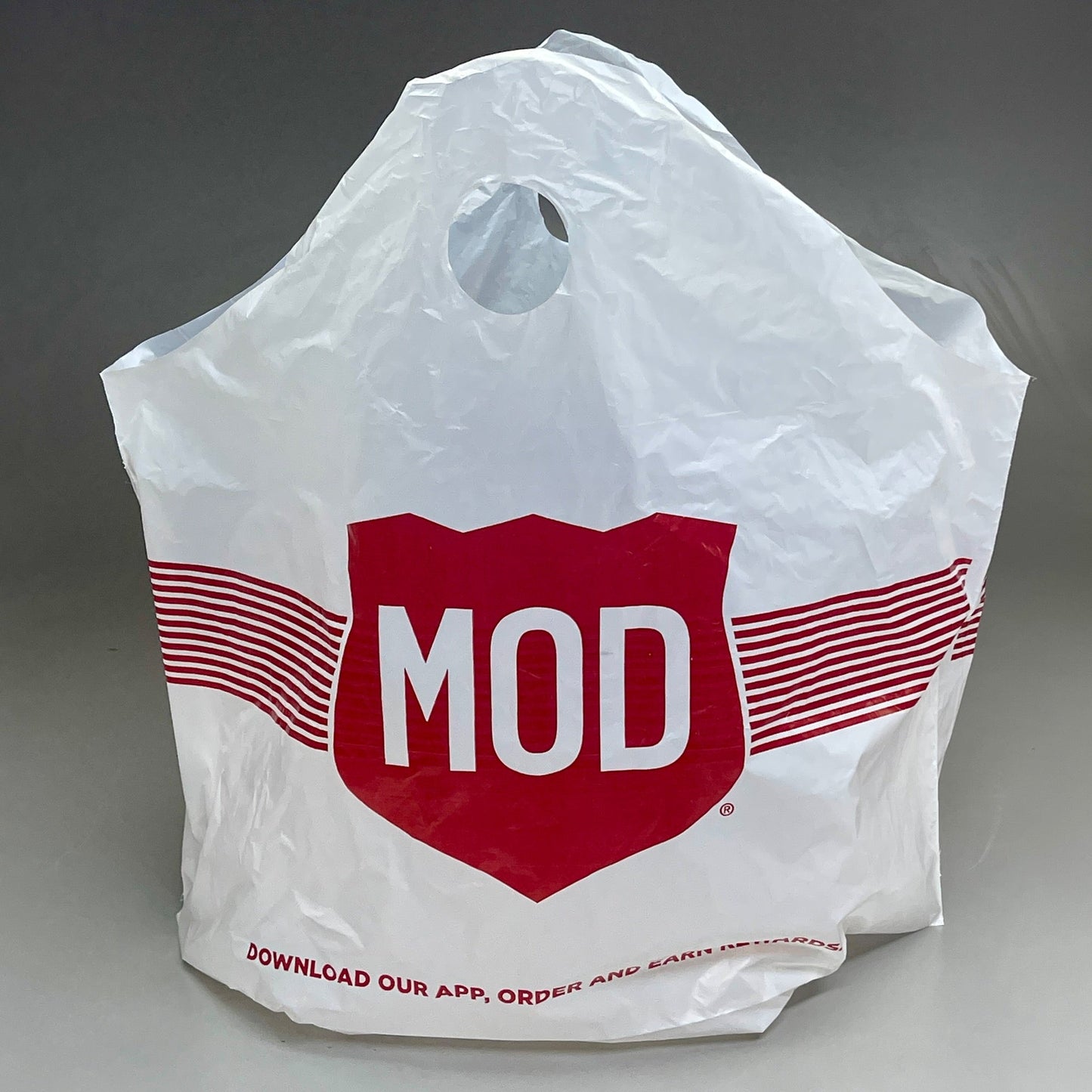 ZA@ MOD PIZZA Take Out Plastic Bags Per Case (500 bags)