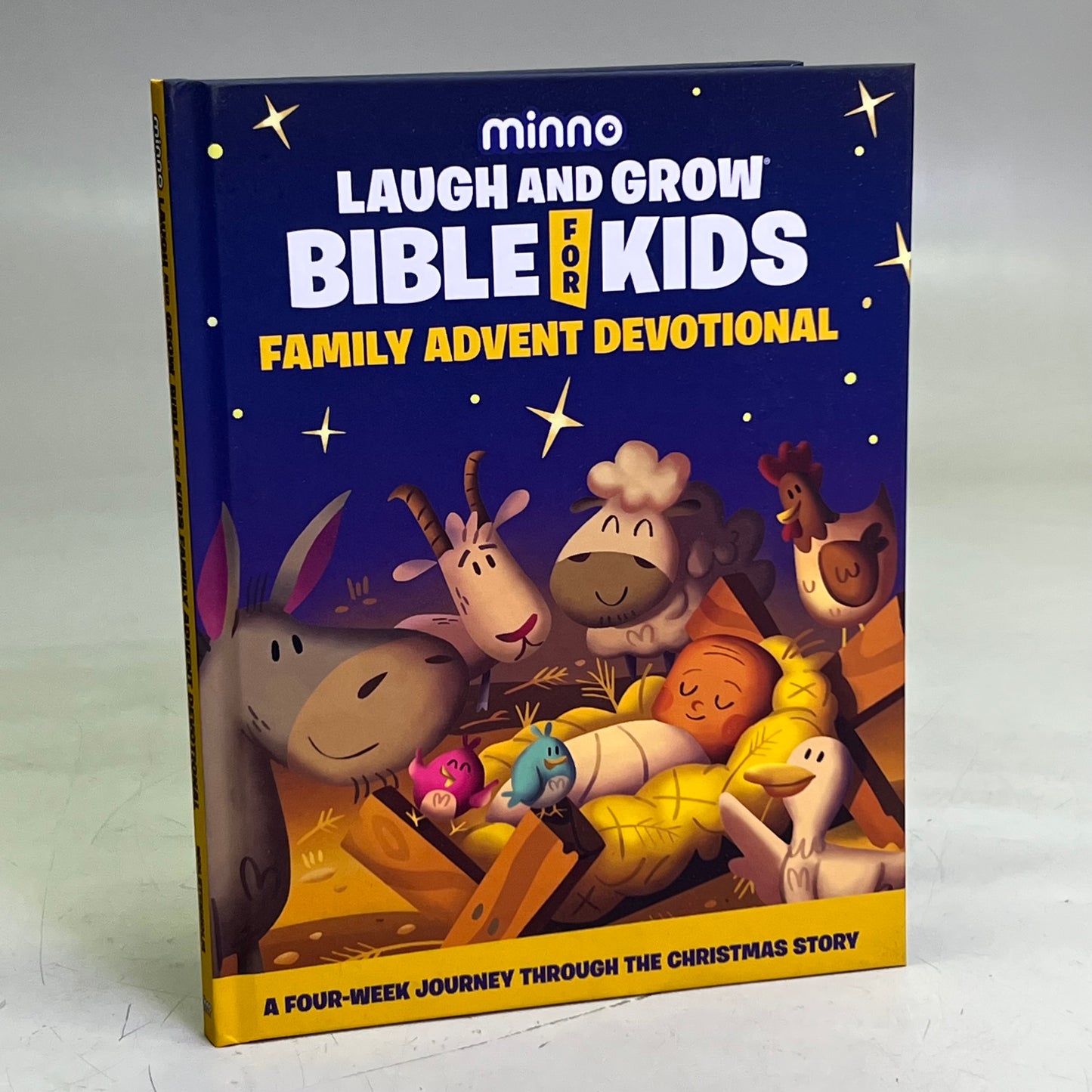 ZA@ MINNO (2 PACK) Laugh & Grow Bible for Kids Family Advent Devotional A
