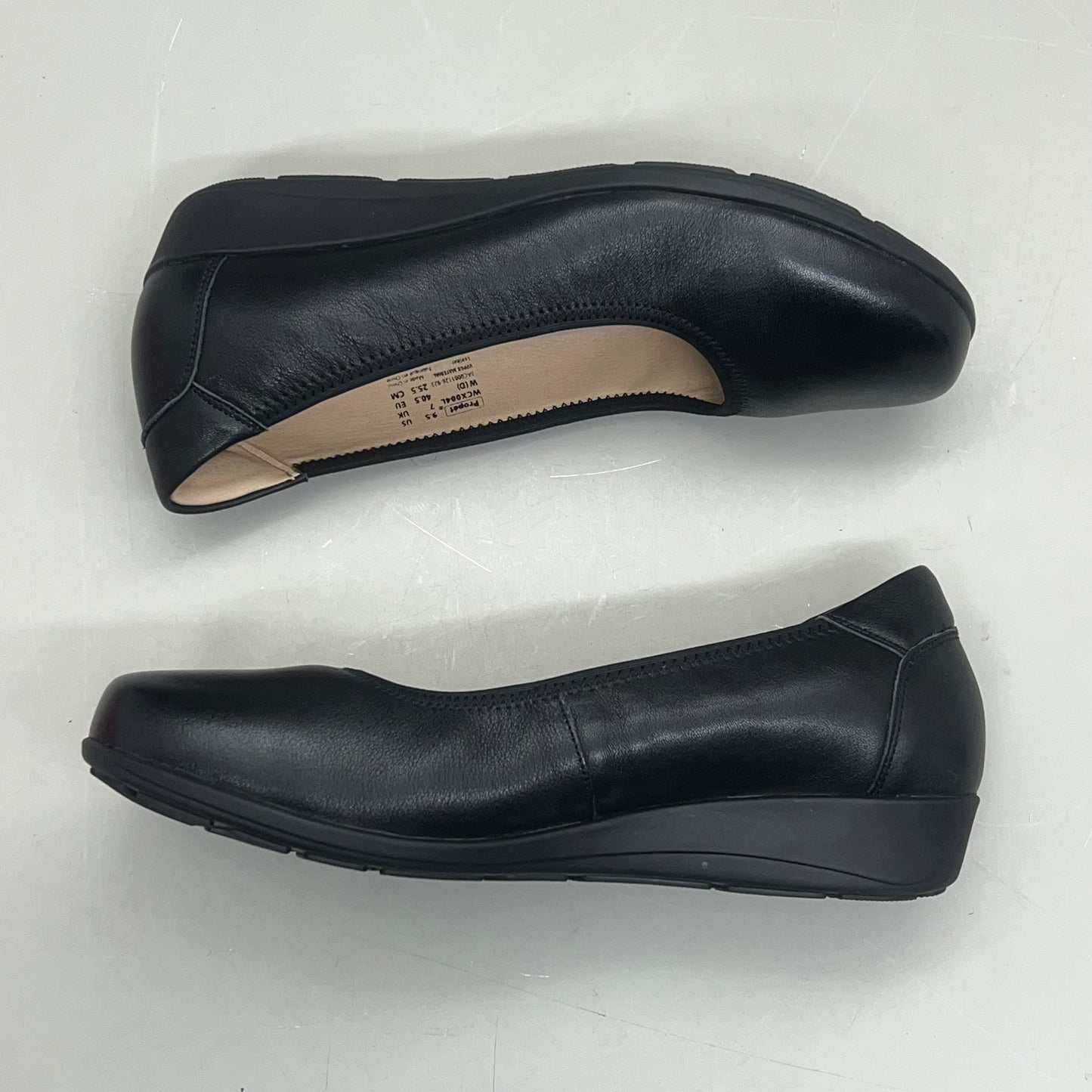 PROPET Yara Slip-On Cushioned Orthotic Comfort Women's Sz 9.5 W(D) Black WCX004L