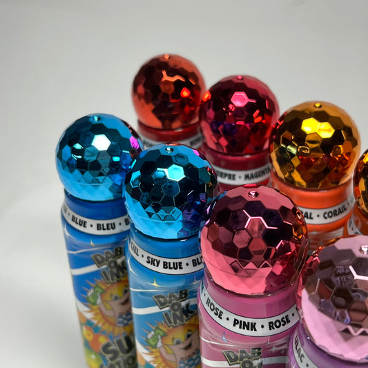 DAB O INK (13 PACK) Sunsational Bingo Marker Bright Ink 1.4oz Assorted Colors