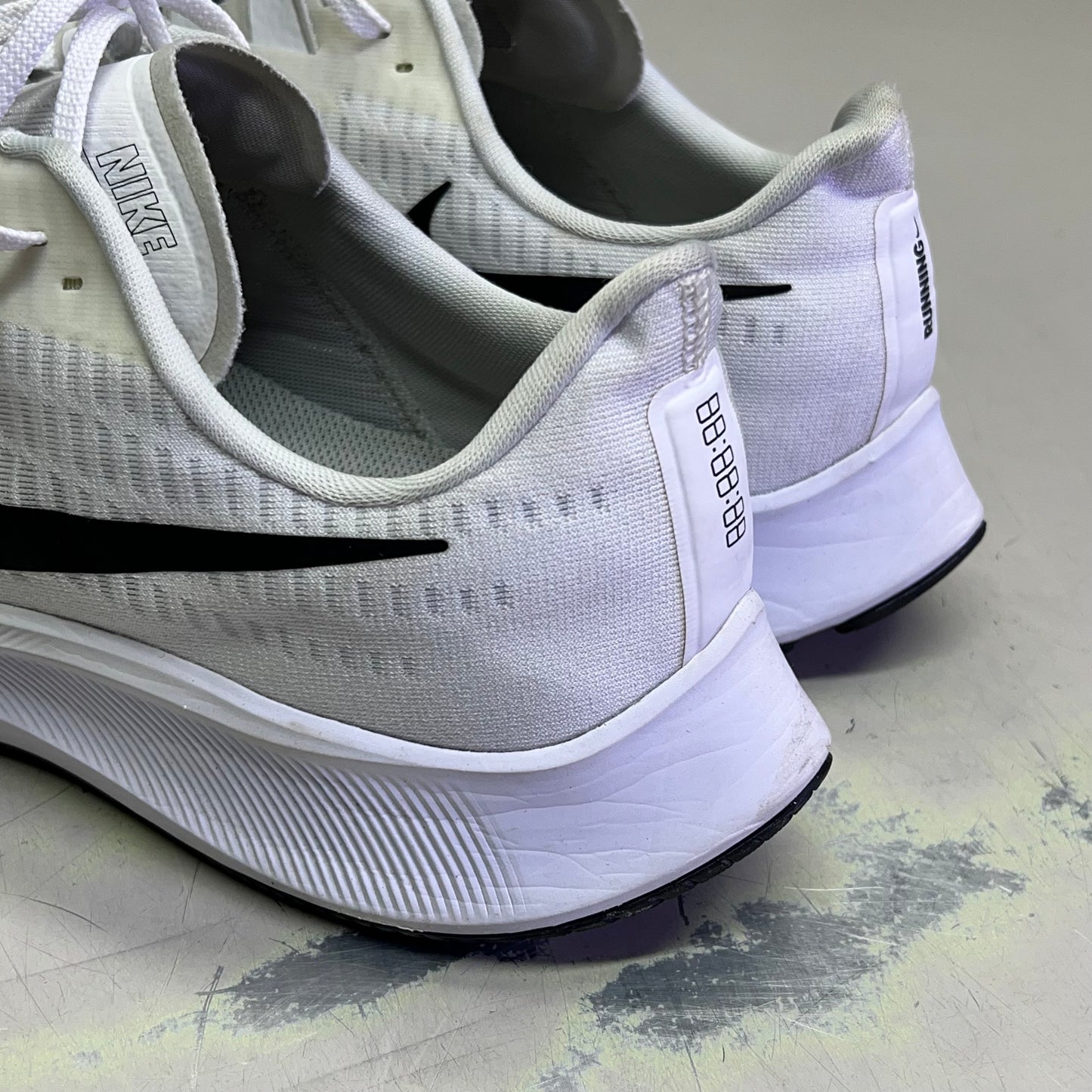 NIKE Zoom Pegasus 37 Sneaker Men's Sz 14 White (Pre-Owned)