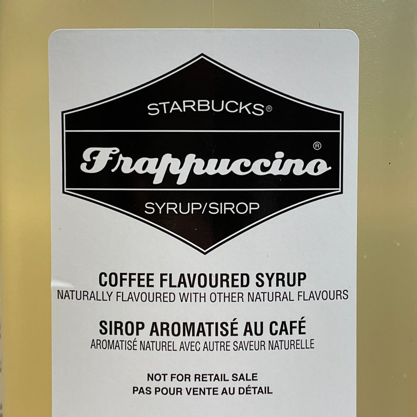 ZA@ STARBUCKS (4 PACK) Frappuccino Coffee Flavored Syrup 1.86 L/bottle BB 10/24 As-is Damaged Box