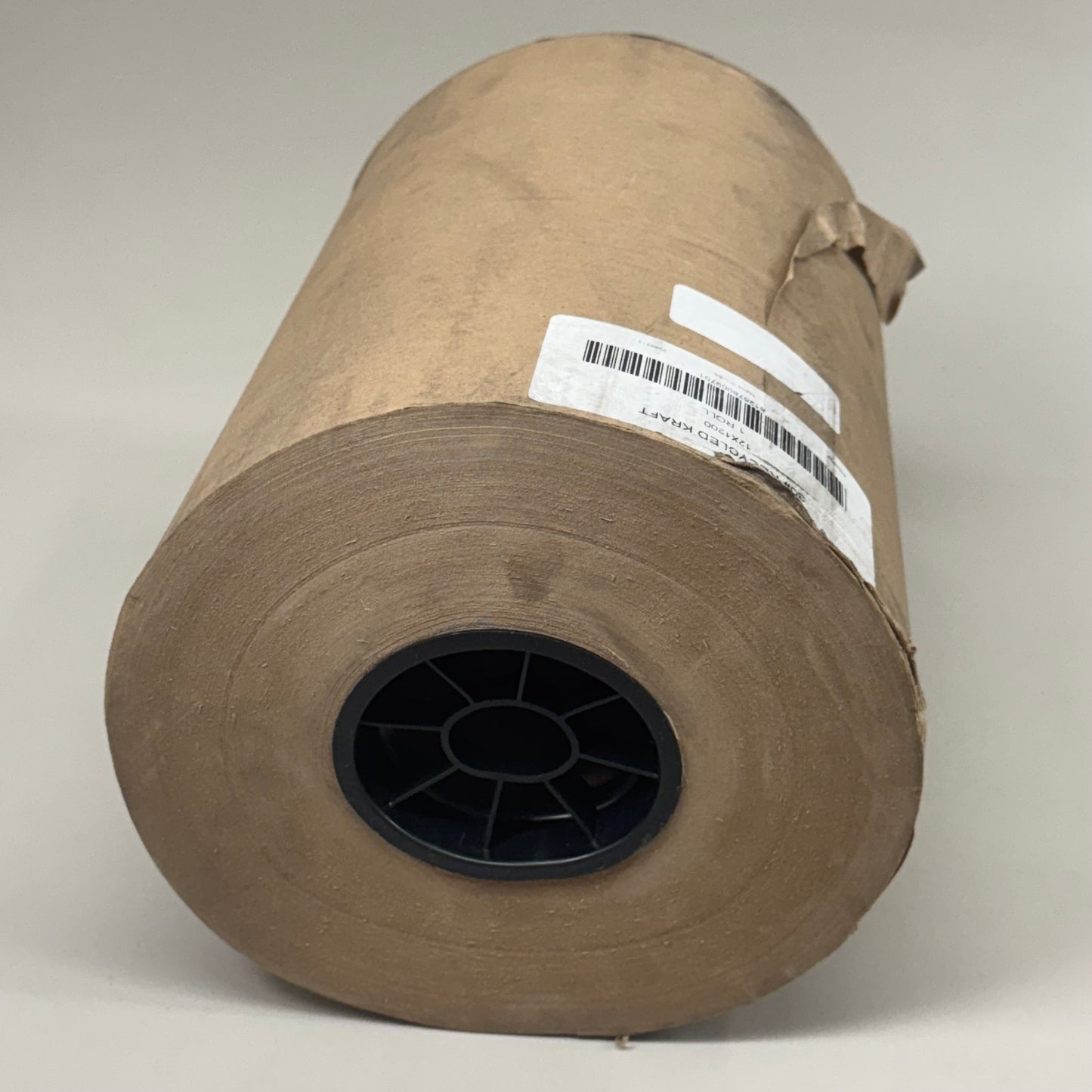 ZA@ KRAFT PAPER Packing Paper Roll #30 12"x1200" Brown As-is Slightly Dirty Outer Layer