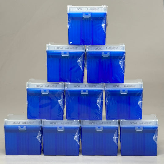 ZA@ GEB (4,800 PACK) Pipette Tips Sterilized Fits 11 Pipettors Clear