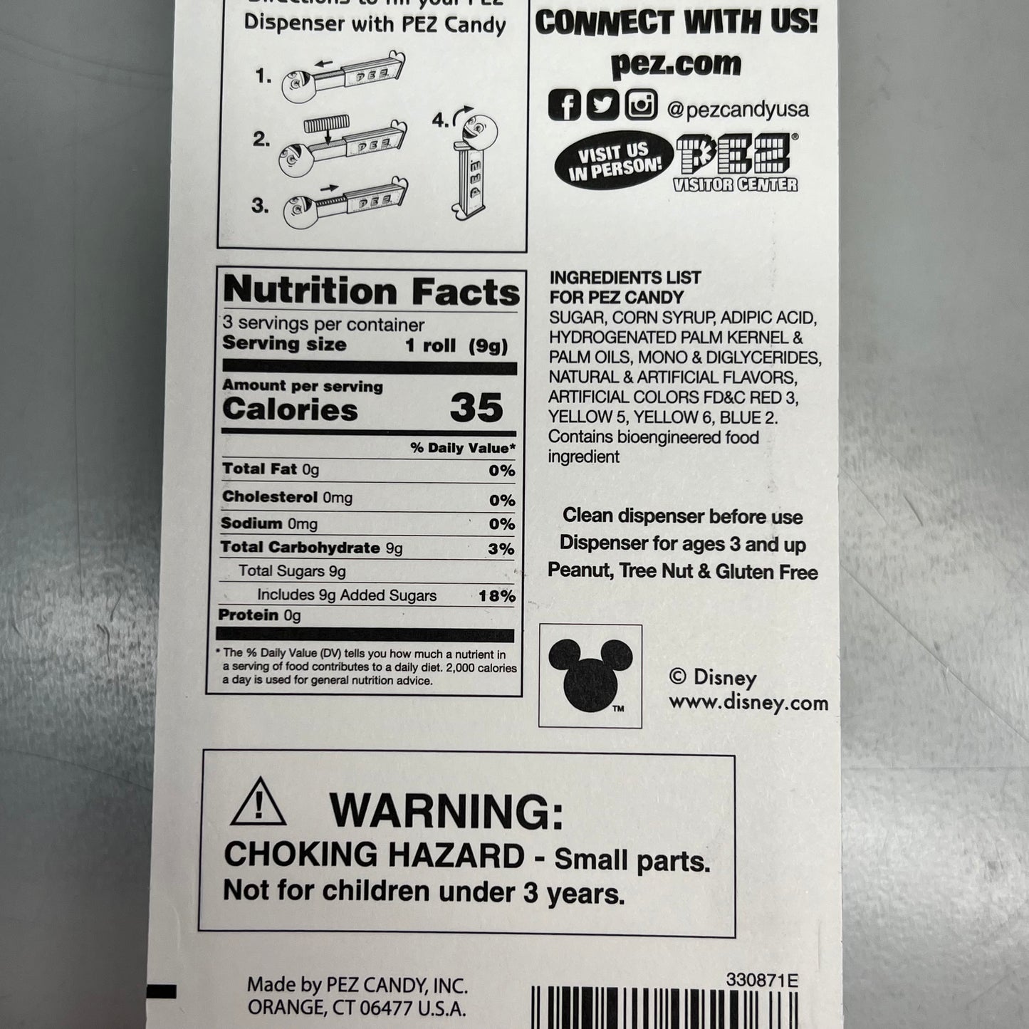 PEZ (12 PACK) Collect Disney Stitch Assorted Candy Dispensers & Refill BB 12/29