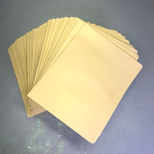 SMEAD (50 PACK) 100% Recycled File Jackets Reinforced Straight Cut 2" W 75605