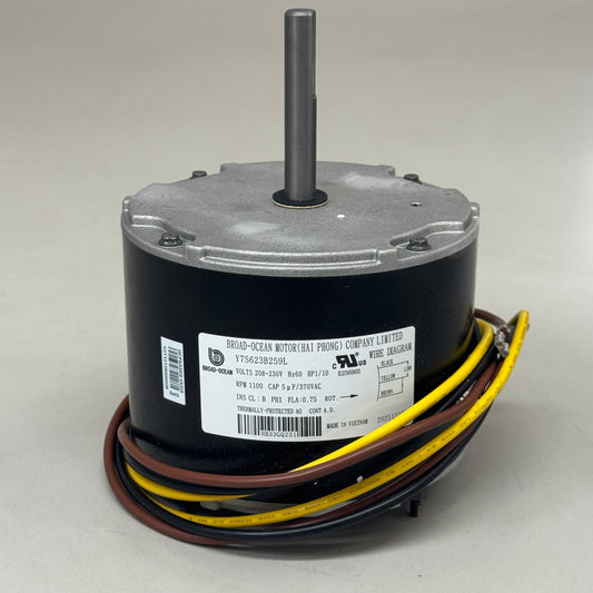 ICP BROAD OCEAN Fan Motor 12lbs 1191327