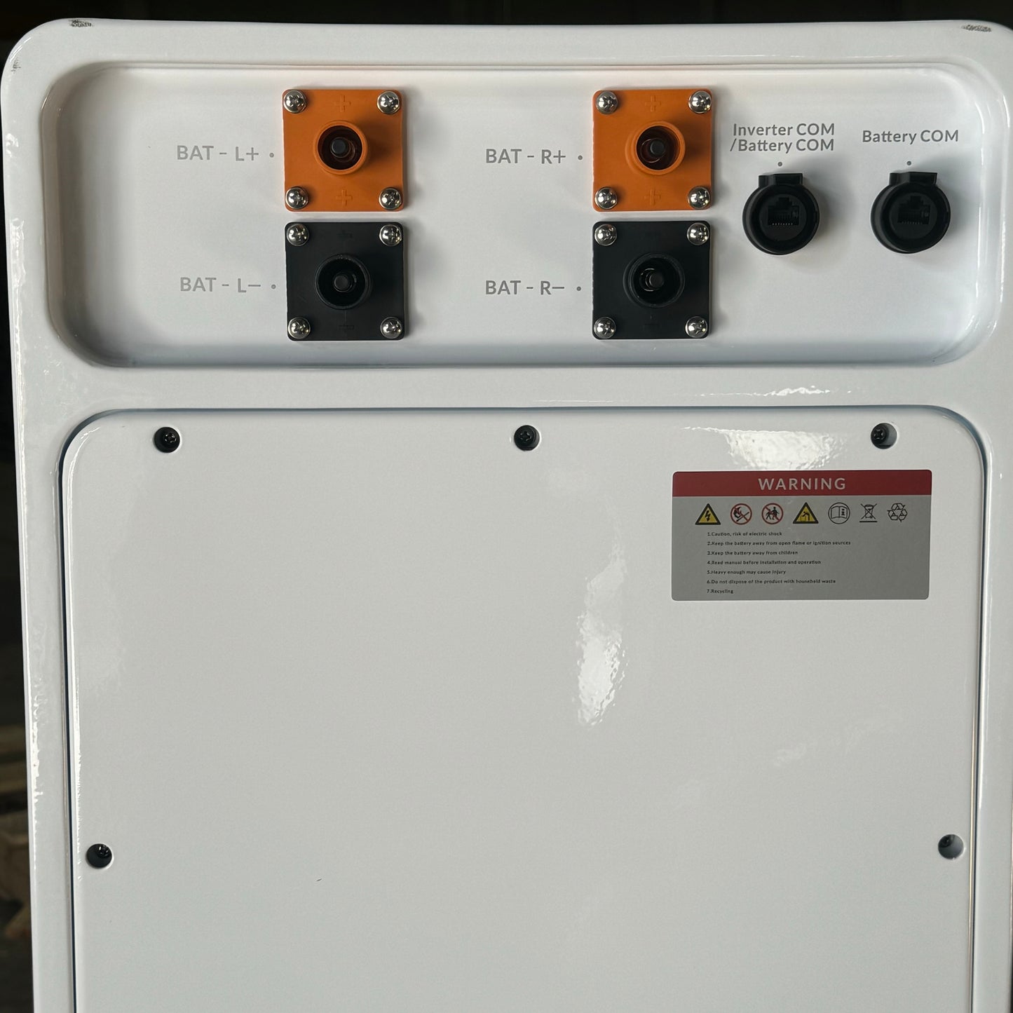 MANGO POWER Solar Home Battery M Cabinet For 15Kwh-20Kwh Batteries White (Cabinet Only)