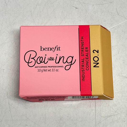 ZA@ BENEFIT (3 Pieces) Set 2 Boi-ing Industrial Strength Concealer No.2 & Brush BH46
