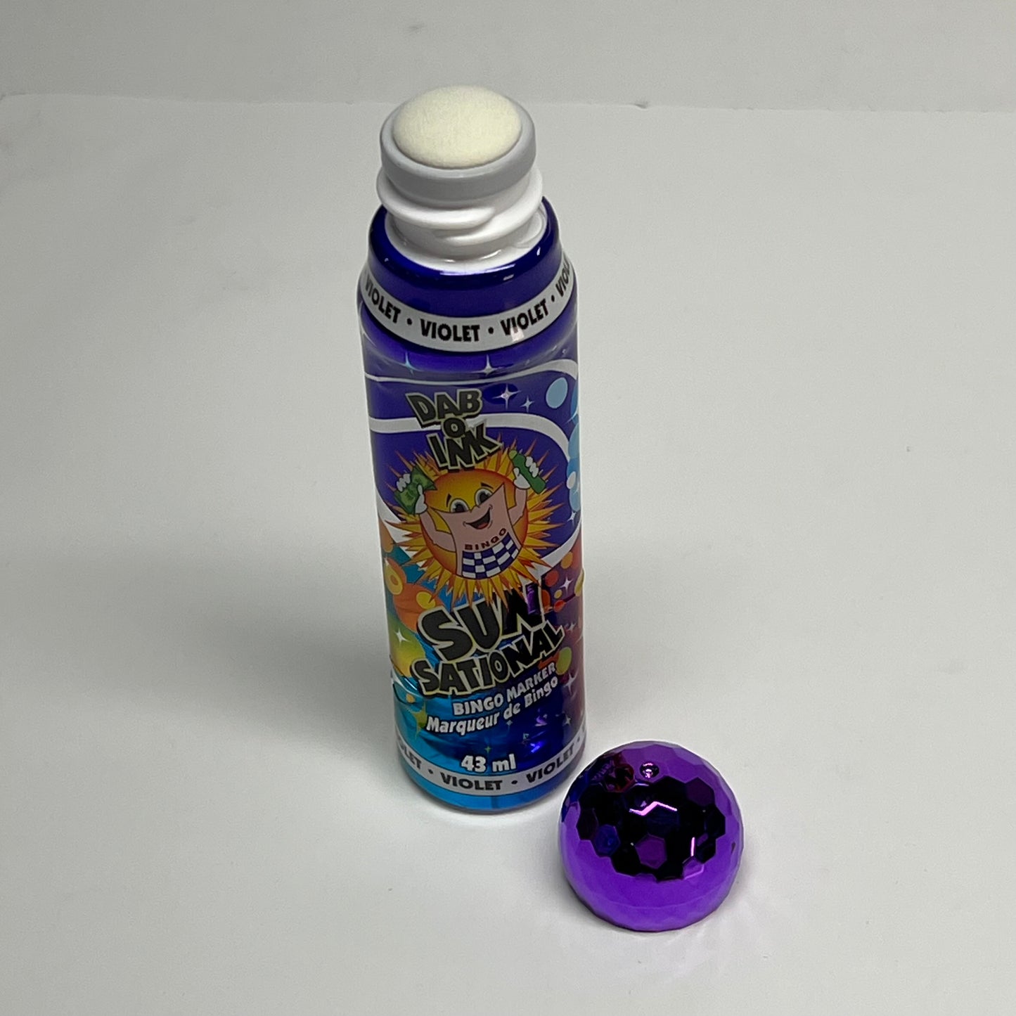 DAB O INK (12 PACK) Sunsational Bingo Marker Bright Ink 43ml/1.4 oz Violet C26