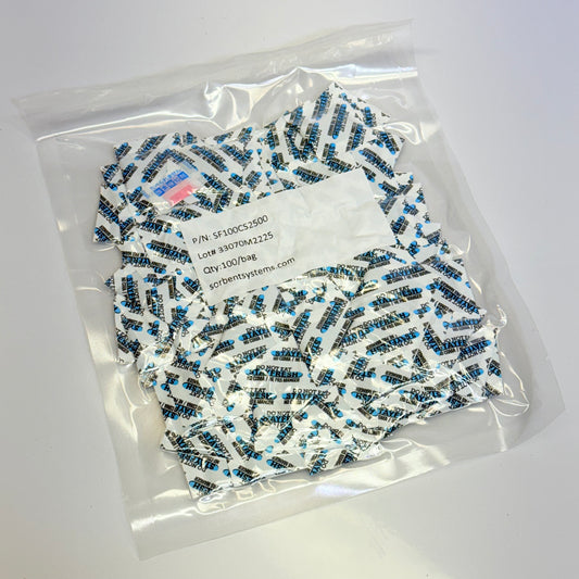 STAYFRESH (25 PACK,100 BAGS EACH) 100cc Oxigen Absorber SF100CS2500
