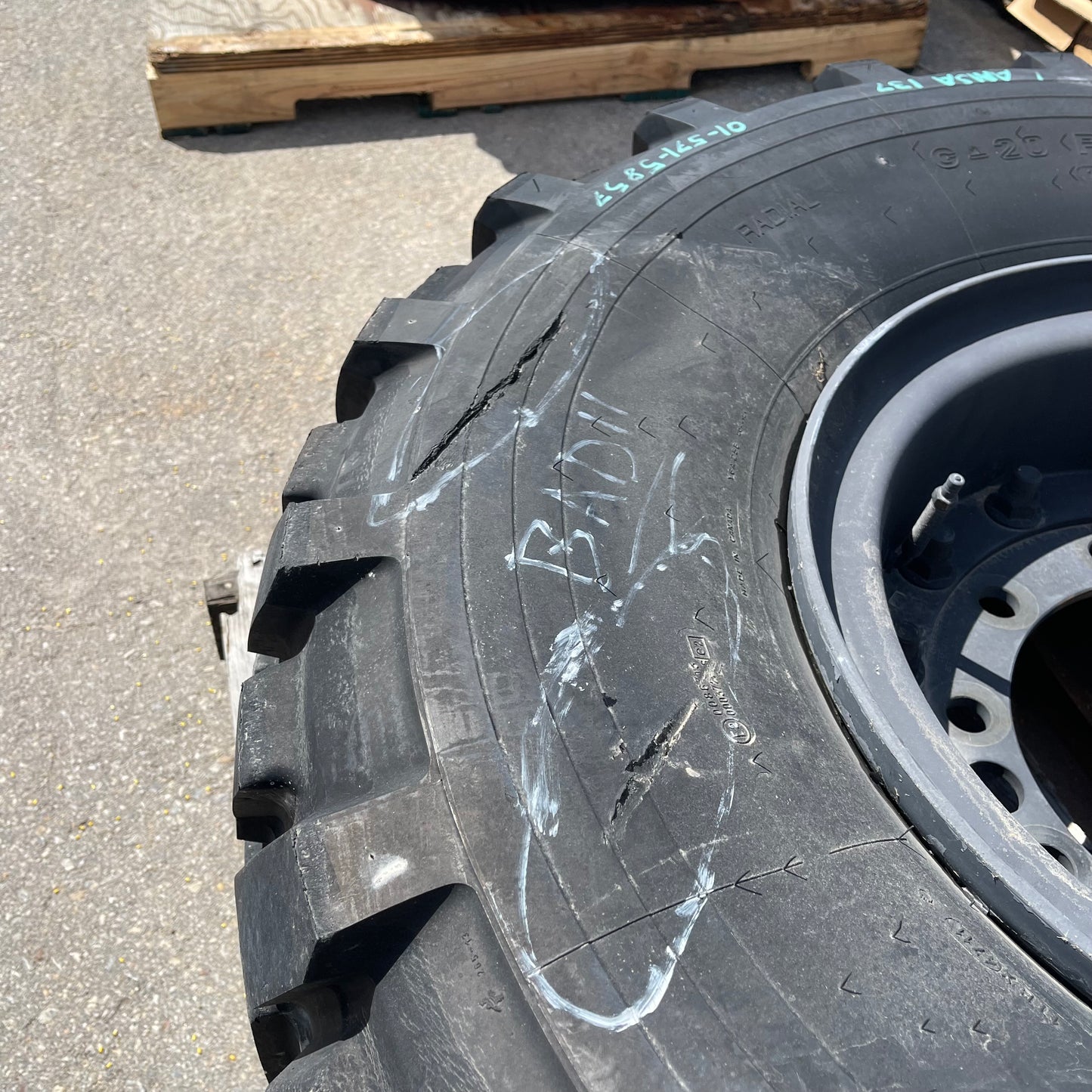 ZA@ Pallet of MICHELIN X G-20 Pilote XL Tire (AS-IS)