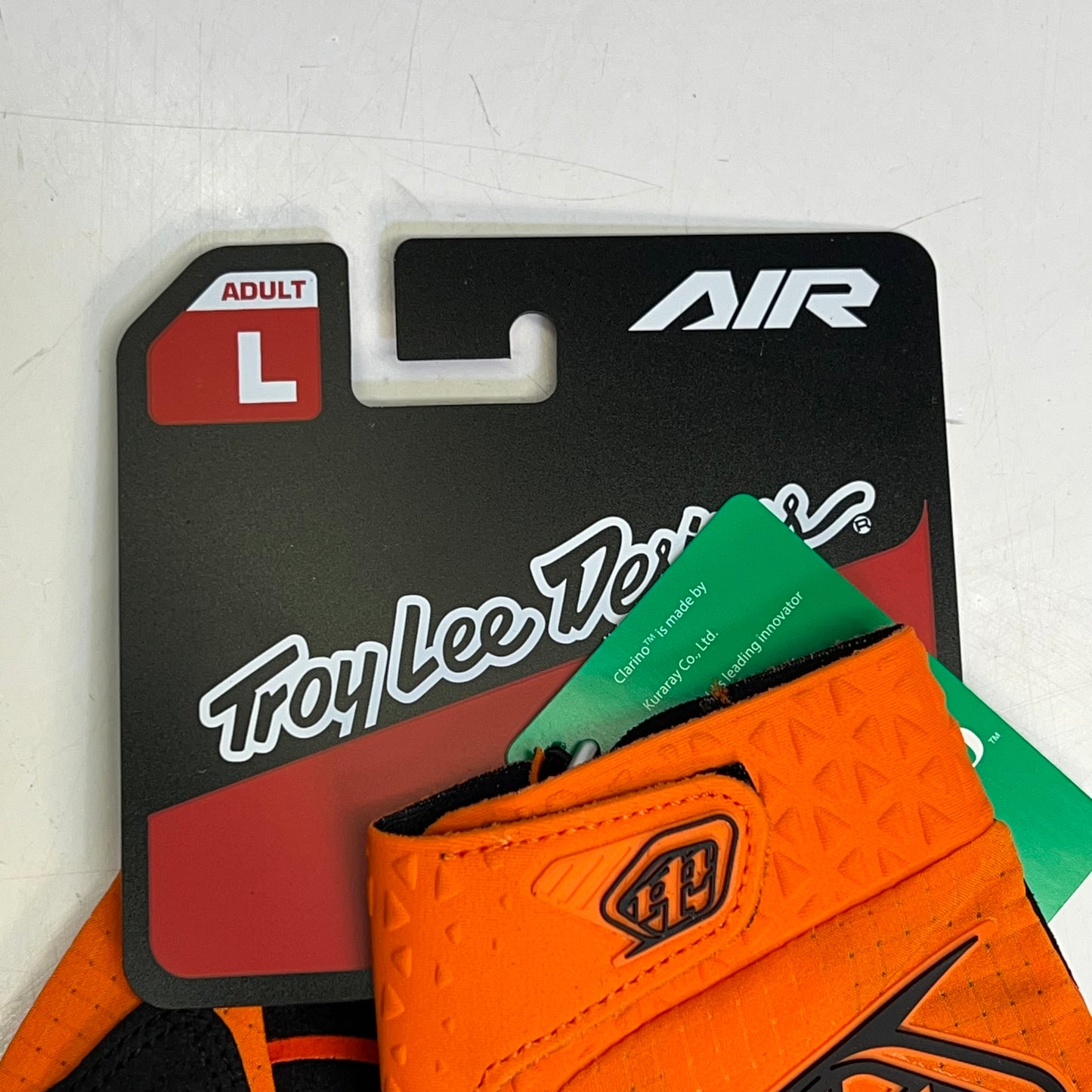 TROY LEE DESIGNS Air Gloves Dirt Bike Riding Gear Unisex Sz L Orange 404785034