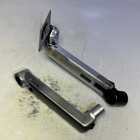 ERGOTRON LX Wall Monitor Arm Folds to Fit 4"  Polished Aluminum 45-243-026