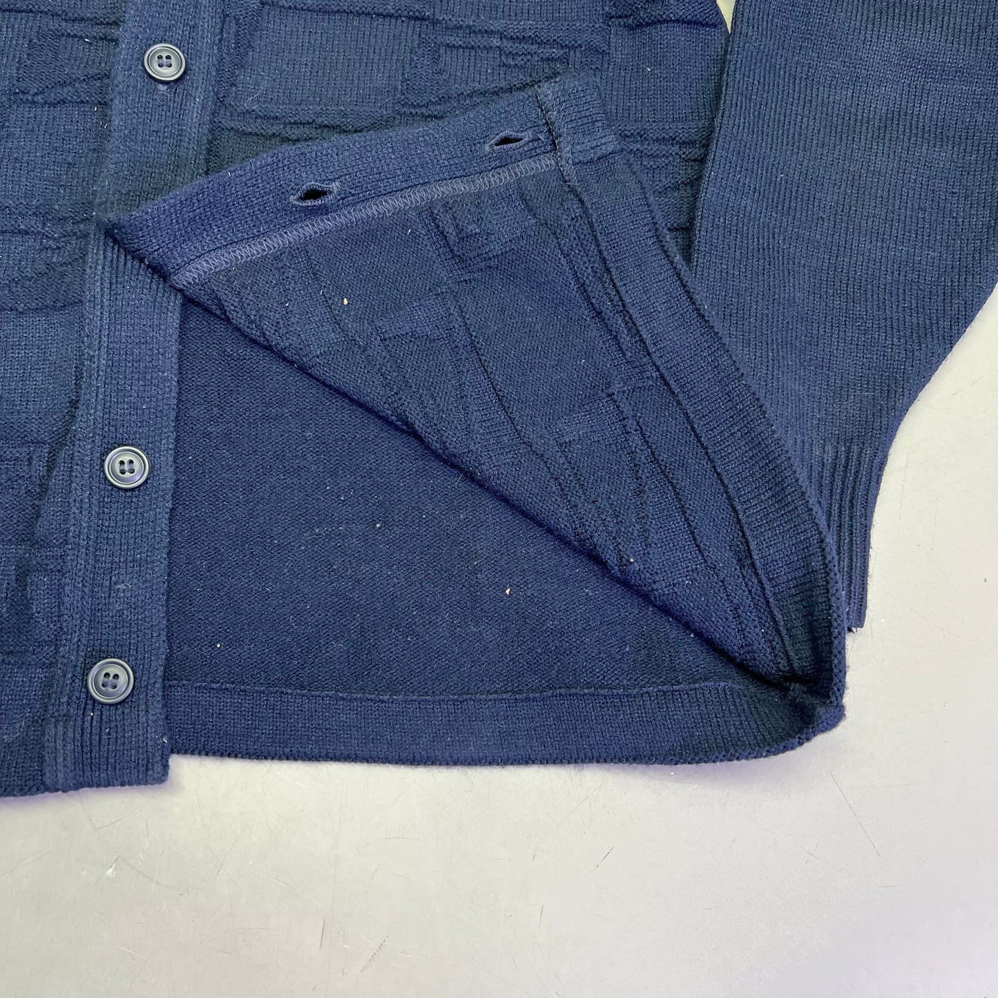 COBMEX Retail Clerk Long Sleeve Cardigan Women's Sz M Postal Navy (Pre-Owned)