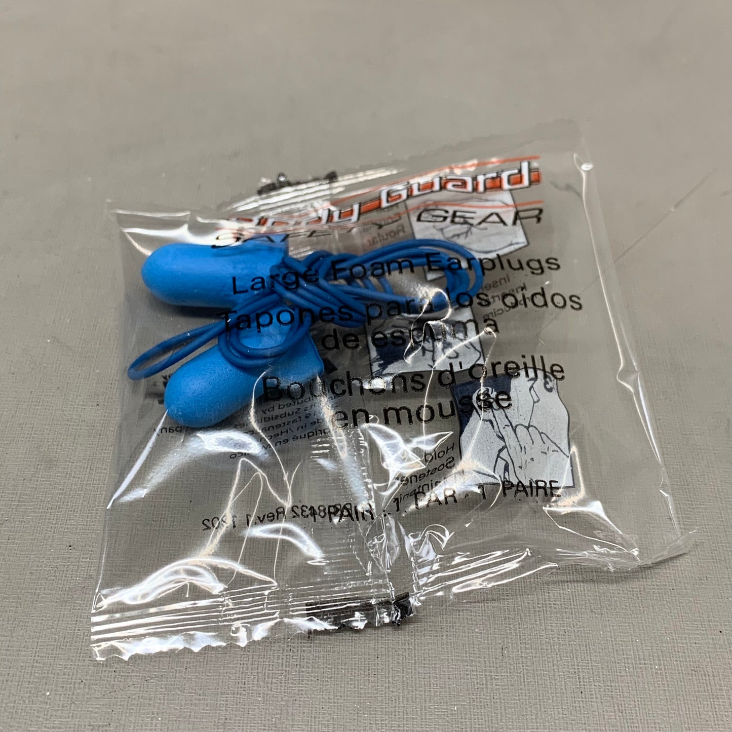 BODY GUARD (100 PACK) Safety Gear Bullet Ear Plugs Noise Reduction Orange NRR 32