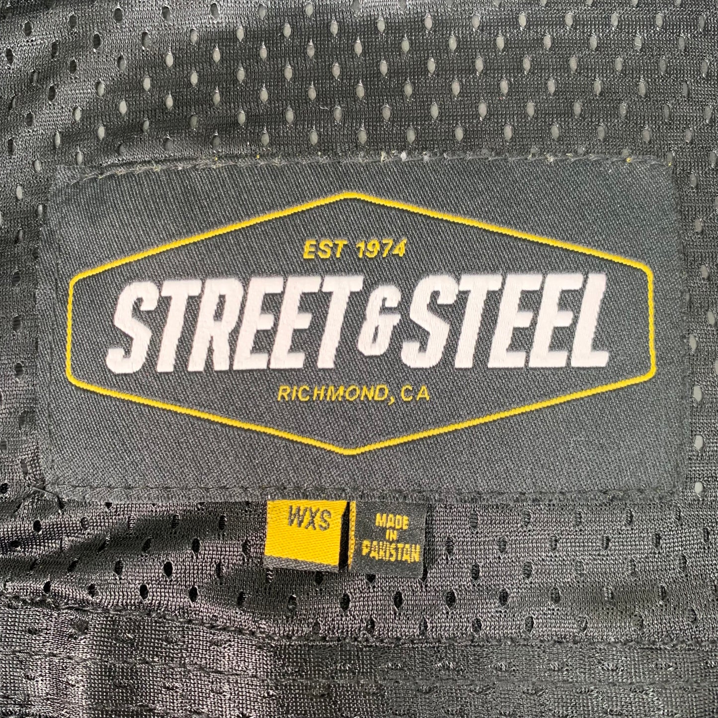 STREET & STEEL Heart Throb 3 Women's Jacket Silver Size XS SSHT3-BLK-XS