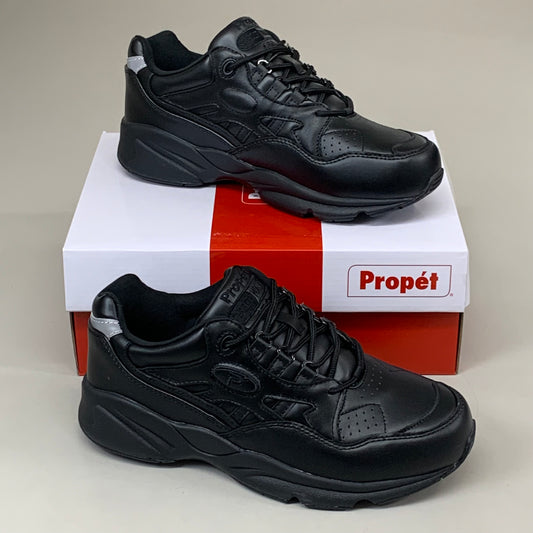 PROPET Stability Walker Lace Up Shoes XX(5E) Men's SZ 7.5 Black M2034BLKE-07H