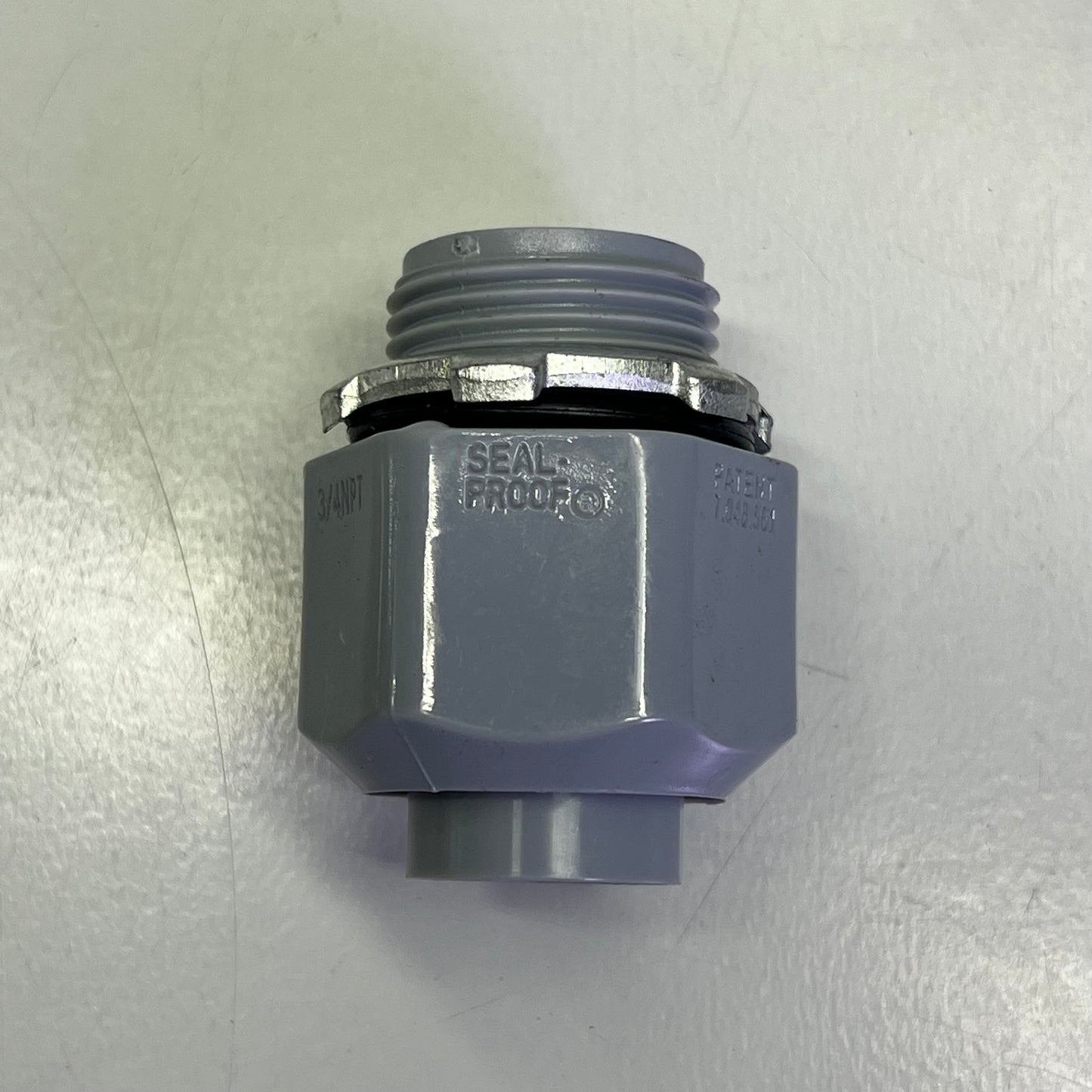 MARS A/C Whip Non-Metallic Liquid Tight Flexible Conduit 8' X 3/4 Gray 84141