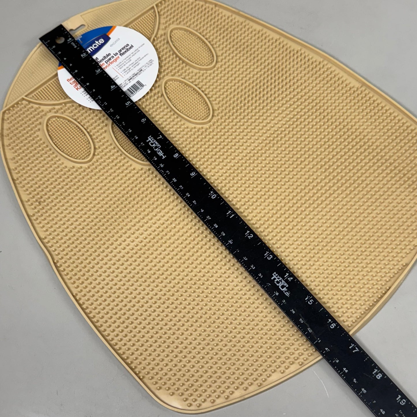 ZA@ PETMATE Flexible Litter Mat Tan HDHZ24050A 22980 D