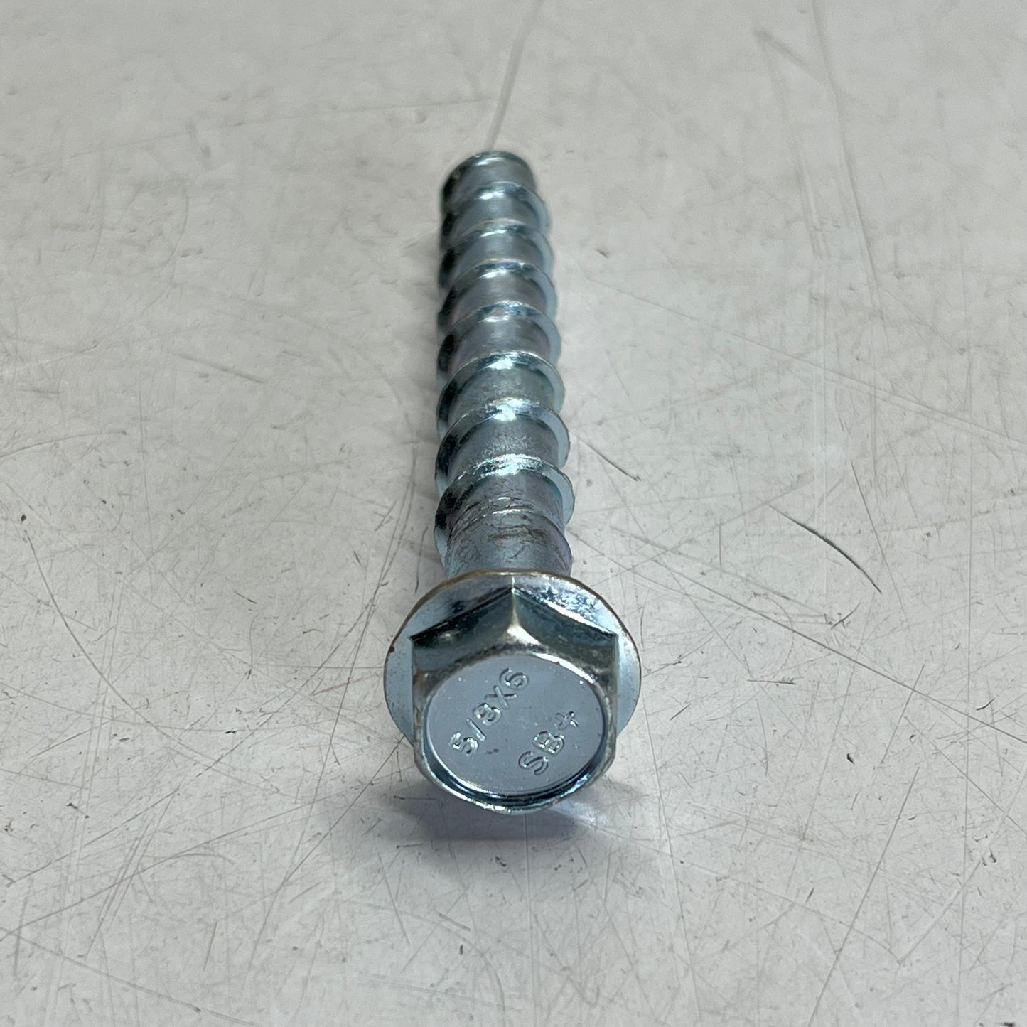 DEWALT (25 PACK) Hex Head Screw Plus Anchor  5/8" X 6" Silver PFM1411640