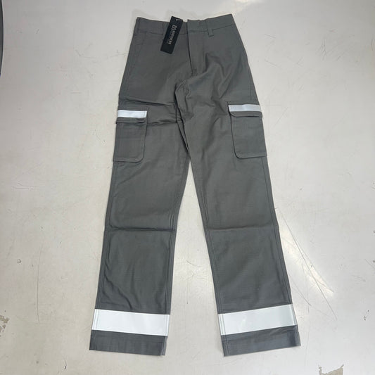 NORTHERN GRAVITY GEAR Cargo Reflective Pants Flame Resistant Boy's Sz 2x32 Grey