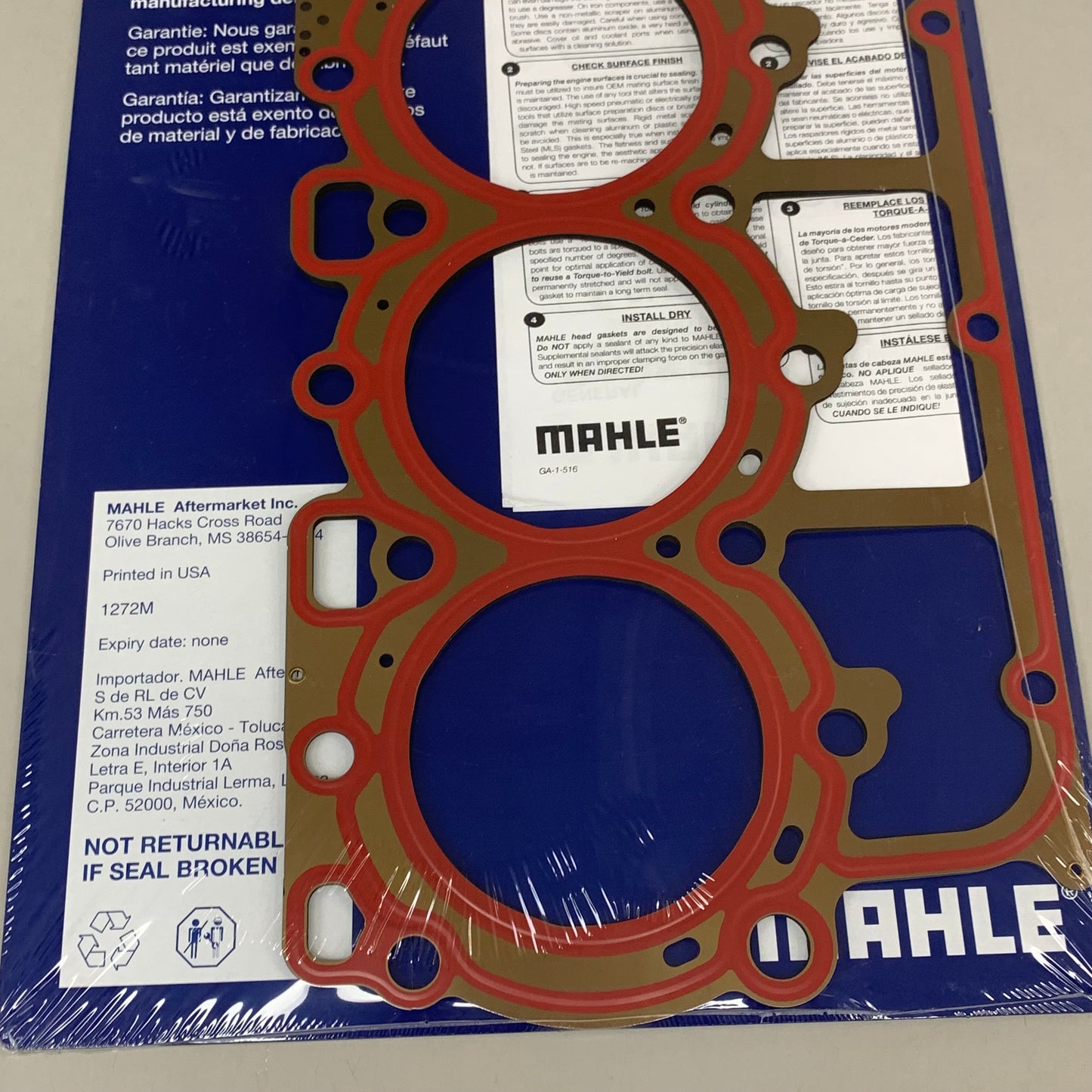 MAHLE Engine Cylinder Head Gasket For Ford 54887