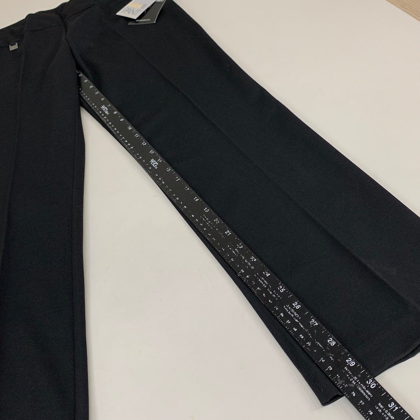 MULTIPLES Relaxed Leg Pant Petite Women's Sz 8 Black M2623P