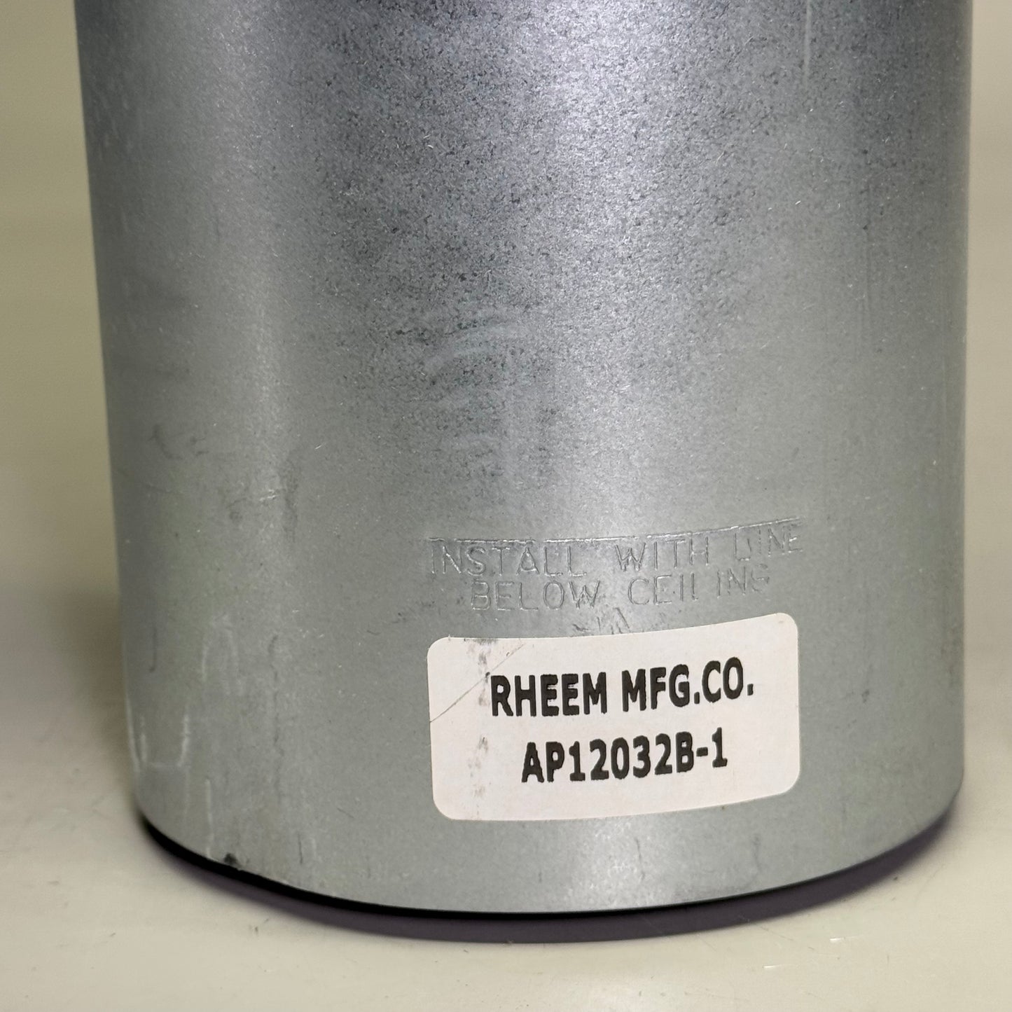 ZA@ RHEEM Direct Vent System Appliance, With Adjustable Air Inlet AP12032B-1 Sz 32.5”Hx6.5”D (New Other, Minor Damage)