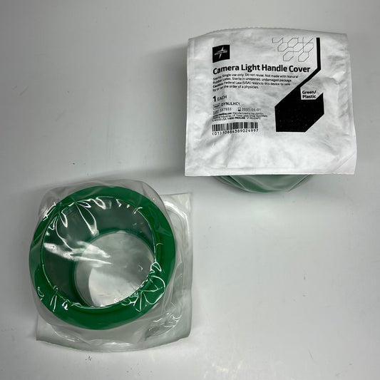 MEDLINE (2 PACK) Camera Light Handle Cover Sterile Single Use Green BB 05/31