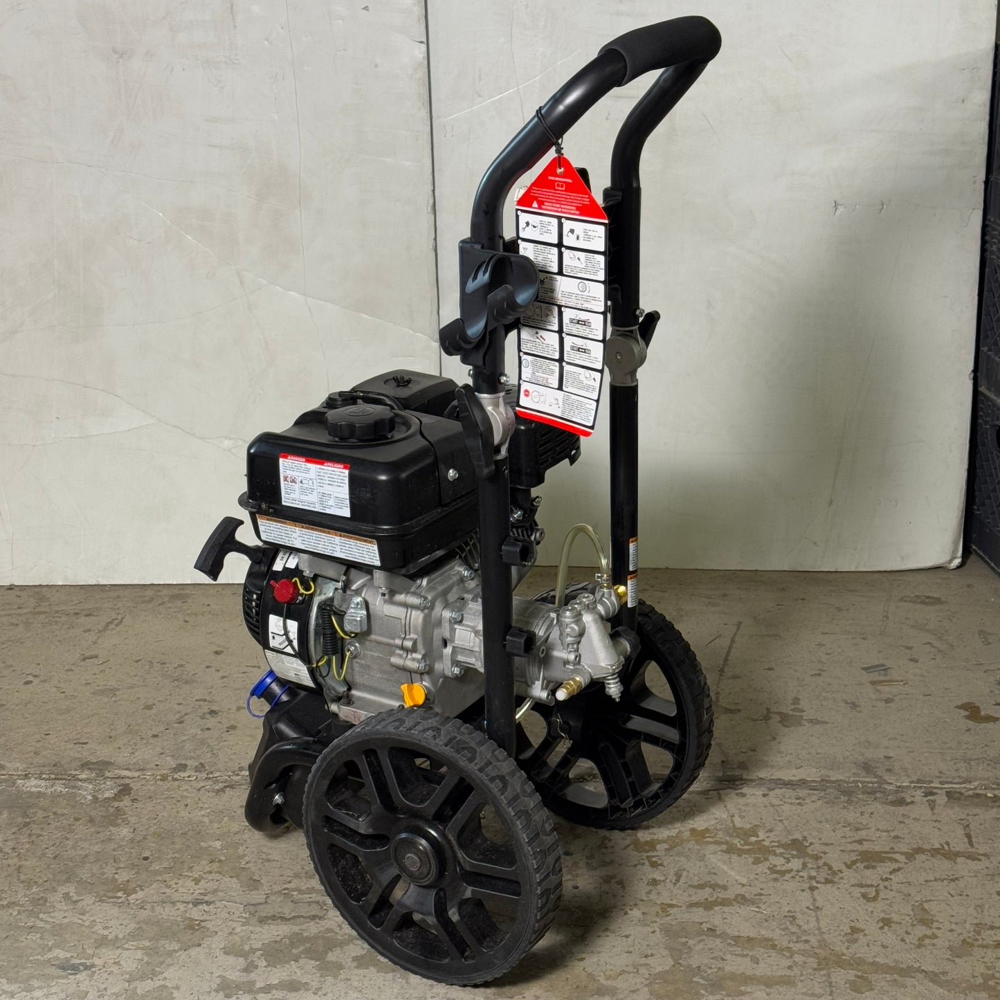 ZA@ POWER Pressure Washer 3200 PSI Deep Cleaning Axial Cam Pump PWF3201SH Sz 40”Hx17”Lx12”W (AS-IS, Used)