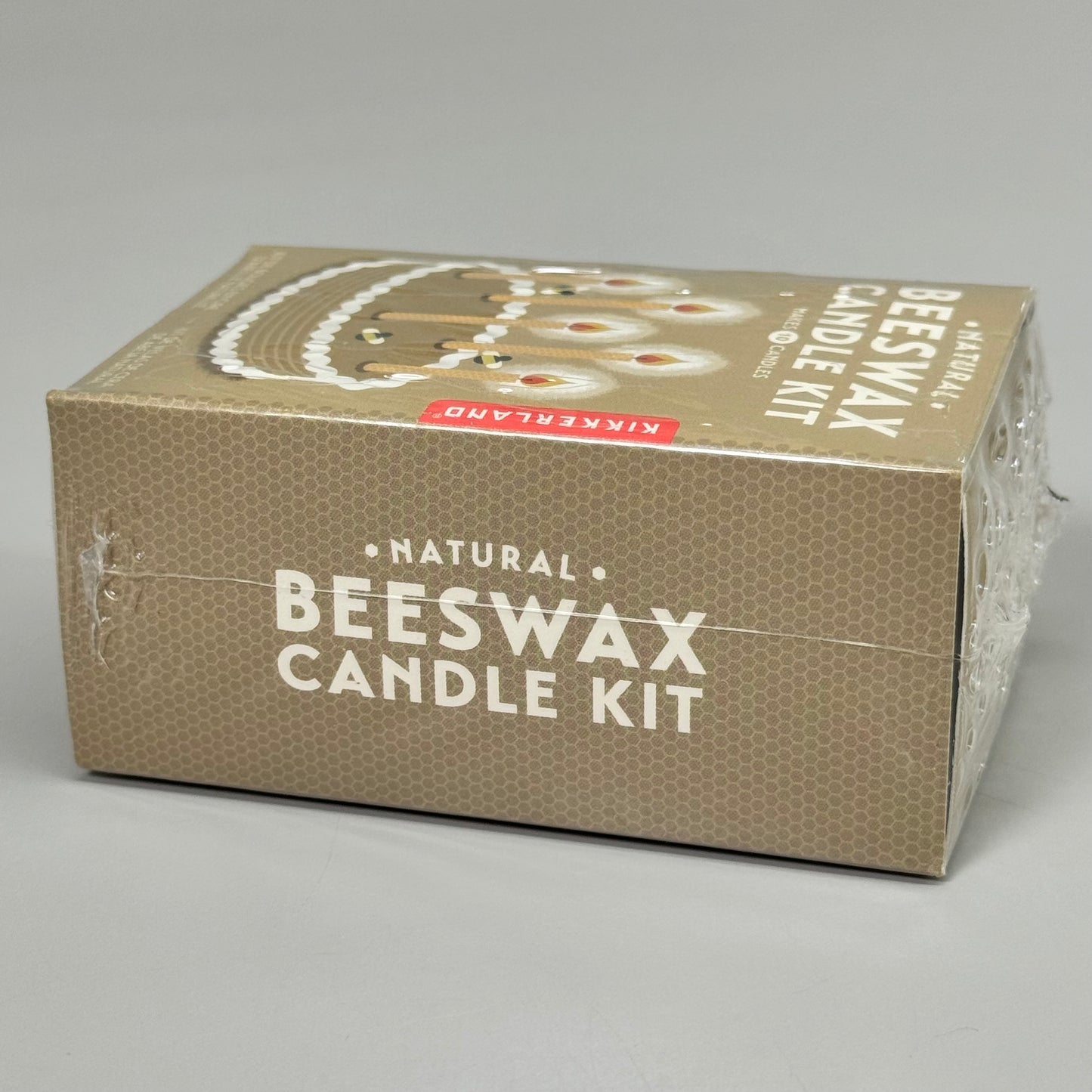 KIKKERLAND(6 PACK) Natural Beeswax Candle Kit Makes 10 Candles Per Package GG191