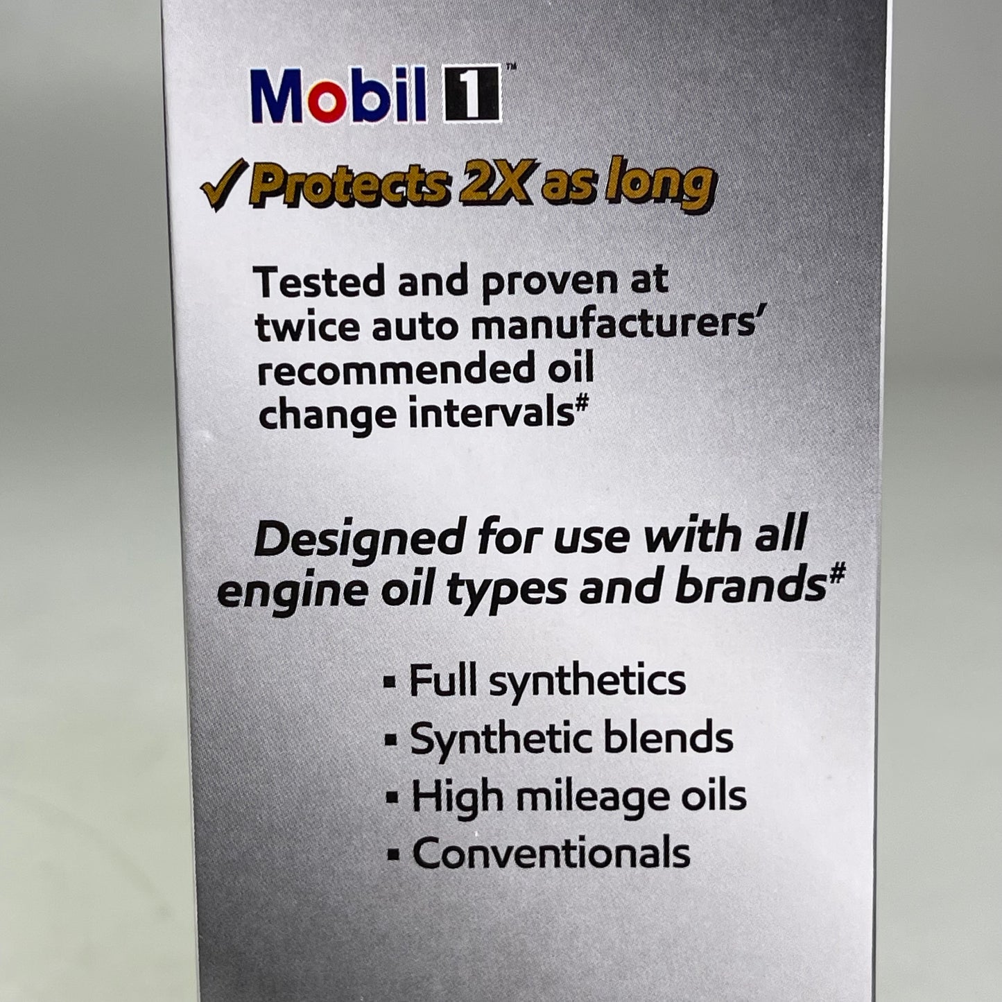 MOBIL 1 (6 PACK) Oil Filters Extended Performance 20000 Miles Ford M1C-351A