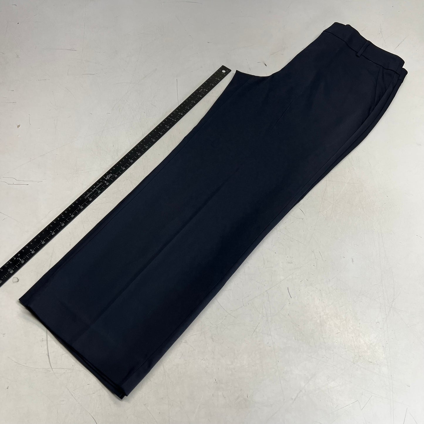 RW & CO Straight Leg Trouser Straight Leg  Women's Sz 16 Night Sky 489621