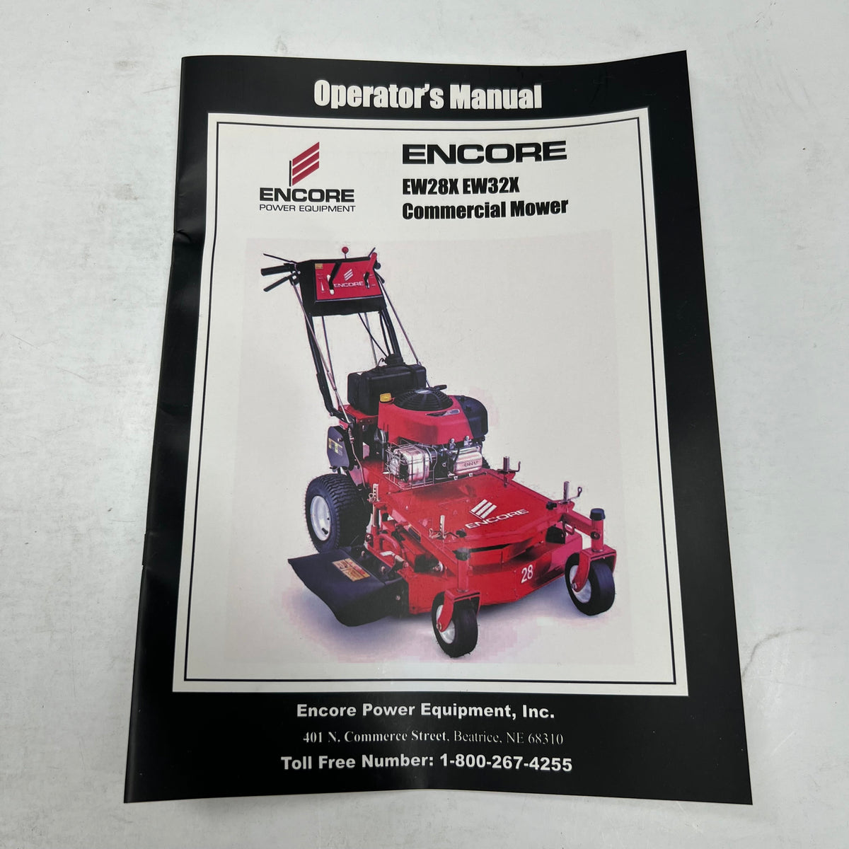 ENCORE 32" Commercial Walk Behind Mower 10.5 Hp Honda Engine - Red EW32X