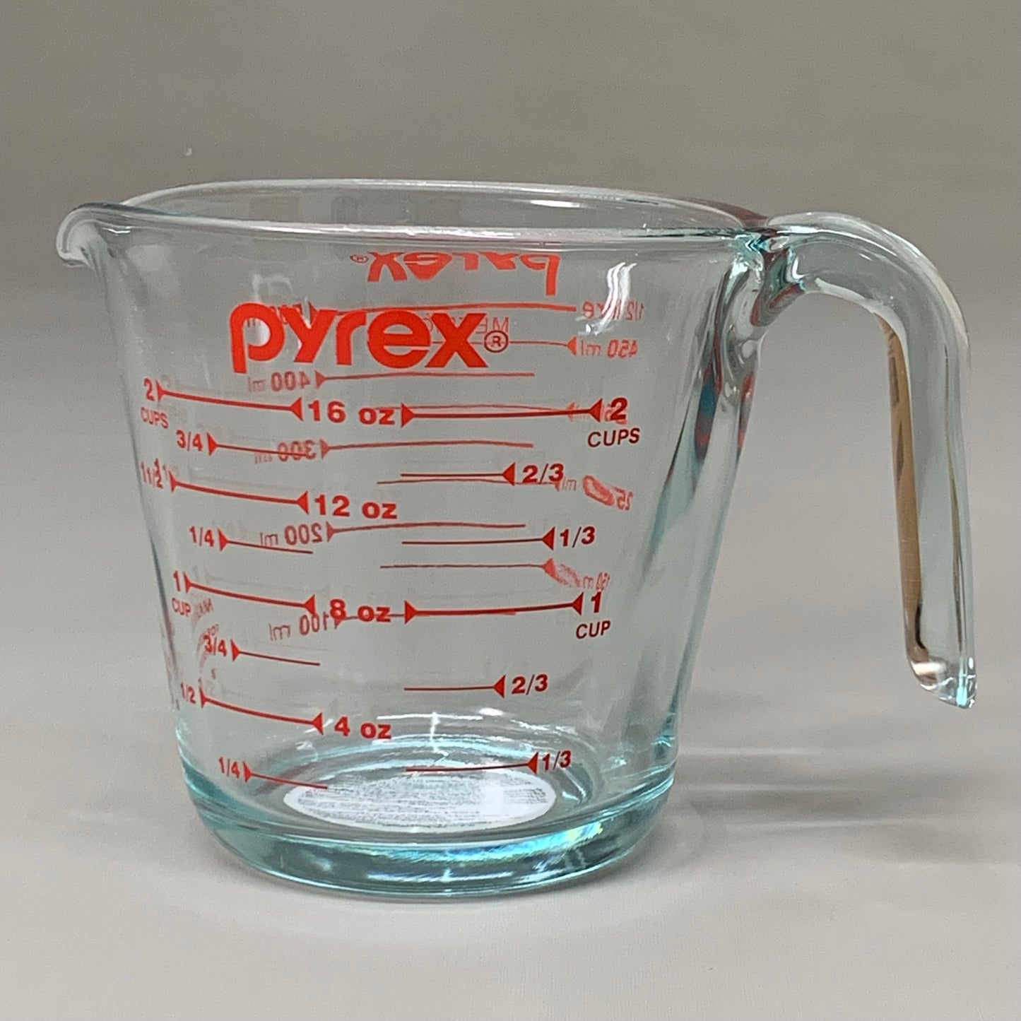 PYREX (6 PACK) Essentials 2 Cup Clear Measuring Cups 6001075 P1146275