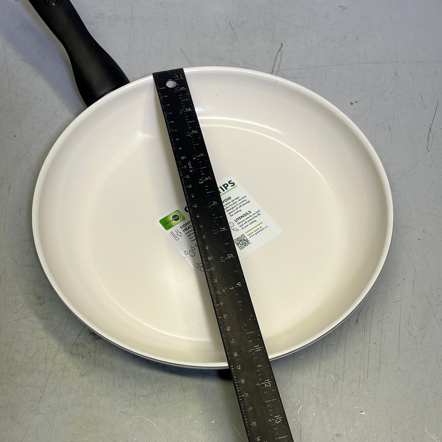 GREENPAN (3 PIECE) Rio Frying Pan Set Healthy Ceramic Diamond Enhanced Non Stick