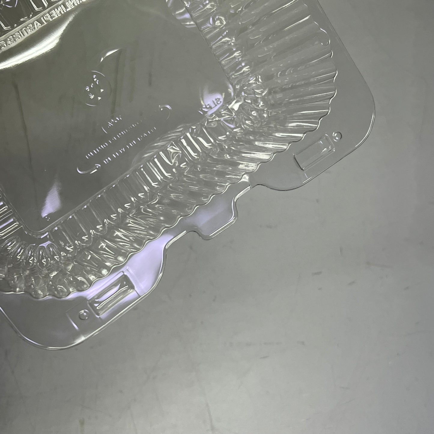 INLINE (300 PACK) Hinged Containers For Food Storing 53.8 oz  Clear SLP27