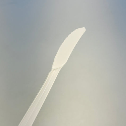 ZA@ NETCHOICE (Box Of 1000) White Knife Medium Weight Polypropylene 406017 B