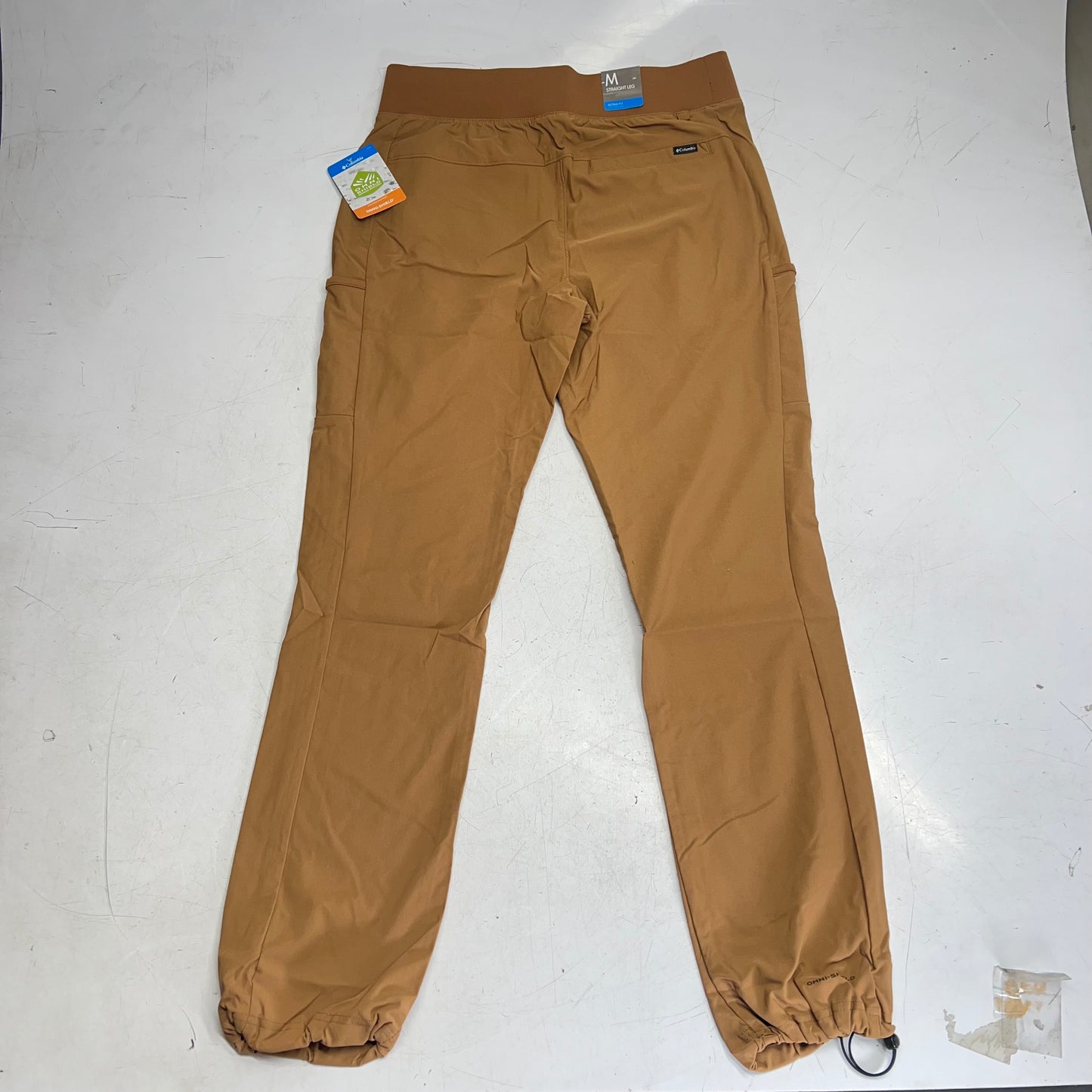 COLUMBIA Leslie Falls Pants Straight Leg Women's Sz M  Camel Brown 2087031